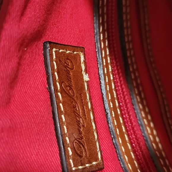 Dooney & Bourke Bags Dooney Bourke Crossbody Camel Leather Bag 2